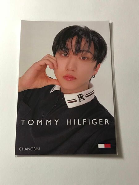 StrayKids スキズ TOMMYHILFIGER トミーヒルフィガー　ポストカード　チャンビン