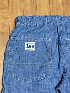 送料無料 美品 Lee リー イージーデニム ペインターパンツ ワークパンツ ソフトデニム