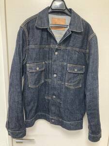 桃太郎JEANS　MJ2103　40サイズ　 銅丹特濃　デニムジャケット　桃太郎ジーンズ　Gジャン　ジージャン　セカンド　２nd　