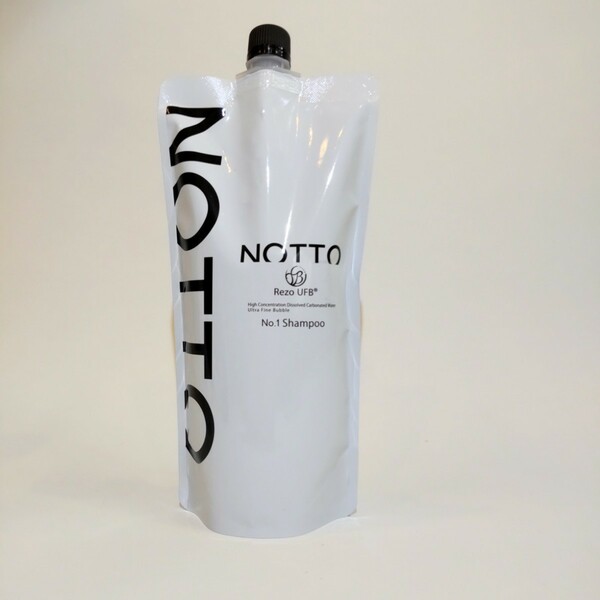 NOTTO ノットシャンプー UFB高濃度溶解炭酸 650ml 　詰替　ノンシリコン　オーガニック