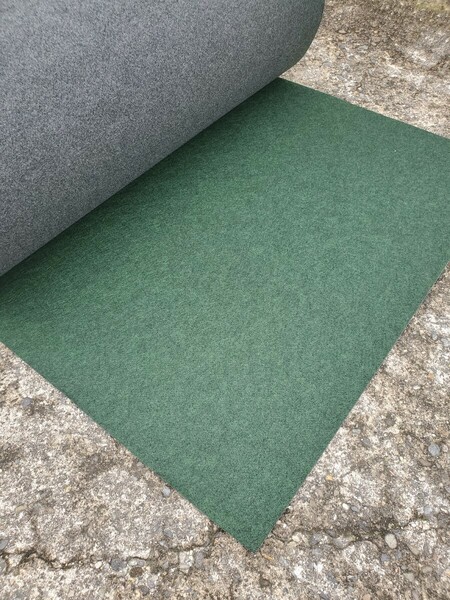【新品】防草シート 除草シート 農業資材　不織布(グリーン)　巾1m×40m