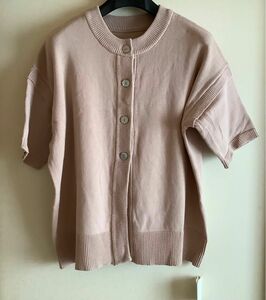 ◆eversince/エヴァーシンス/半袖カーディガン/タグ付き新品