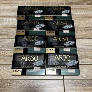 カセットテープ TDK AR46 AR54 AR50 AR54 AR60 AR70 まとめ 46分 54分 50分 54分 60分 70分