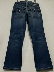 *TRUE RELIGION True Religion RICKY BIGT Denim pants .. indigo American made 30 BJBD.E