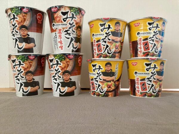 みそきんラーメン4個　みそきんメシ4個