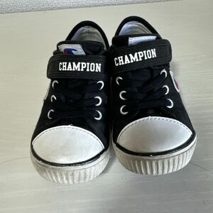 キッズ KIDS スニーカー チャンピオン Champion 黒 16.0 中古