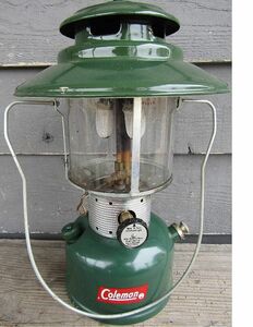 1964 year 4 month made 228F195 two mantle green green coleman Coleman Vintage lantern box attaching 