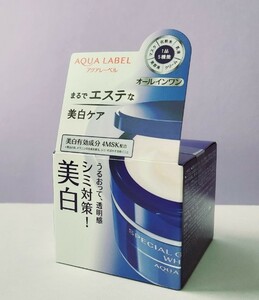  новый товар!! Shiseido Aqua Label специальный гель крем A 90g ( белый ) все в одном крем 