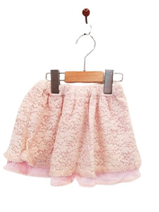 ap0345 0 бесплатная доставка новый товар ( есть перевод ) HRL H a-ru L baby юбка размер 90cm розовый fwafwa талия резина кромка гонки Mini 