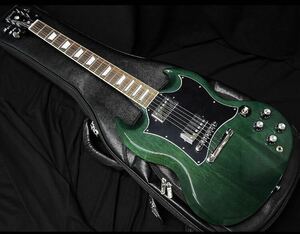 Gibson SG Standard Translucent Teal зеленый 