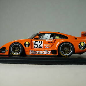 1/43 DRM ゾルダー2位 spark Porsche 935 K4 Jagermeister Kremer #52 Wollek 1981 Zolder ポルシェ クレマー イエーガーマイスターの画像3