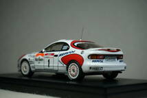 1/43 タバコデカール加工 サインツ hpi TOYOTA Celica GT-Four #1 Sainz 1992 WRC Tour de Corse 4th トヨタ セリカ ST185 ターボ_画像2