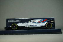 1/43 マッサ MINICHAMPS Williams FW40 Mercedes #19 Massa 2017 F1 ウィリアムズ メルセデス MARTINI Racing マルティニ レーシング_画像3