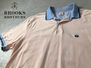 Brooks Brothers●Lサイズ●アイコン刺繍PERFORMANCE POLO 鹿の子素材ポロシャツ●ブルックスブラザーズ●1