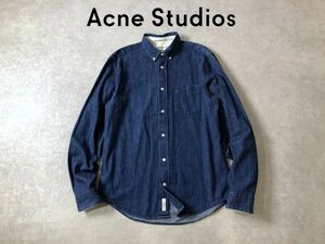 Acne Studios* Dungaree Denim button down shirt * Acne s Today oz 