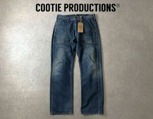 定価1.9万●COOTIE PRODUCTIONS●w34●ワーク ヴィンテージ レプリカ デニム パンツ●クーティー