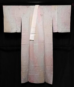  длинное нижнее кимоно единственный в своем роде рукав длина 132cm.66cmki моно maru she[F-47]