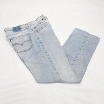 ◇Levi’s 512◇リーバイス◇W34(84cm）バイオウォッシュ◇オールドジーンズ◇ネームラベルはがれ◇フロントファスナー◇_画像1