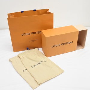 LOUIS VUITTON ルイ ヴィトン 靴空箱 ショッパー　保護袋　セット 収納箱 BOX ボックス 化粧箱　紙袋