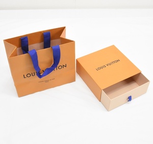 LOUIS VUITTON ルイ ヴィトン 小型空箱 ショッパー　セット 収納箱 BOX ボックス 化粧箱　紙袋