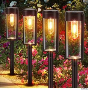 LED 植込み型 4個セット 通路ライト ソーラーライト ◎ 庭 ガーデン ソーラー ライト おしゃれ ◎ パーティ ホテル 屋外 ガーデニング