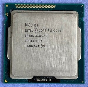 Intel Core i3 -3220 動作確認済み