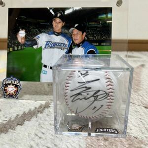 大谷翔平　直筆サインボール　当選品　非売品　ドジャース　日本ハムファイターズ　MLB NP