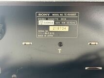SONY ソニー TC-RX1000T カセットデッキ _画像5