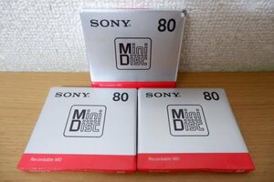 ま7-074＜MD/新品未開封＞SONY 80