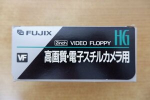 ma7-100<8 sheets unopened >FUJIX 2inch VIDEO FLOPPY HG 10 pieces set 