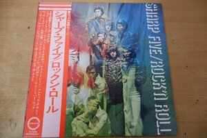 Y3-161＜帯付LP/美盤＞シャープ・ファイブ / ロックン・ロール