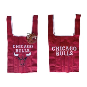 即決 NBA CHICAGO BULLS NBAチームロゴ エコバック バスケバッグ シカゴ・ブルズ バスケットボール チーム