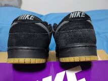 NIKE SB DUNK LOW Black Fog 27.5cm / air max force jordan 1 2 3 4 11 90 95 retro high og dn supreme atmos latte toile futura darwin_画像6