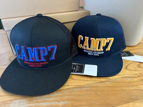 新品未使用　タグ付き　CAMP7 Fメッシュキャップ　2個セット キャップ