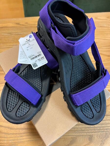 新品未使用 タグ箱付き CAMP7 スポーツサンダル Lサイズ 26.5〜28.0㎝