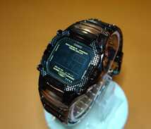 ★G-SHOCK GW-M5600型 カスタム用 スケルトン ブラック ベゼルバンドケース★_画像4