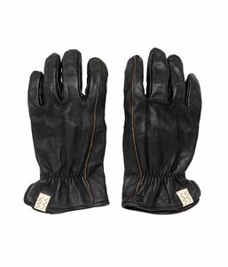 * новый товар VISVIM 24SS LEATHER GLOVE (IT VEG.H) размер M-L visvim шланг кожа перчатка черный 0124103003008 перчатки новый товар не использовался товар 