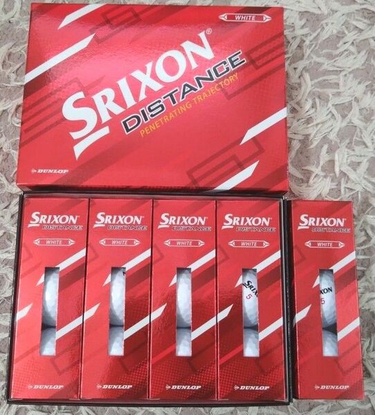 ゴルフボール SRIXON スリクソン DISTANCE　5スリーブ