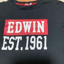 エドウィン☆EDWIN 半袖Tシャツ　160 黒_画像2