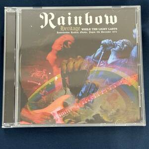 【CD】 Rainbow /heritage WHILE THE LIGHT LASTS 1976 レインボー ブラックモアズ・レインボー Ritchie Blackmore