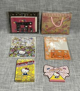  Hello Kitty letter set * memory etc. 6 piece secondhand goods 