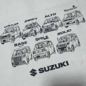 SUZUKI スズキ 七福神 鈴木 非売品 ノベルティ 巾着 袋 HUSTLER SOLIO ALTO グッズ コレクション ハスラー ロゴ Logo car Seven Lucky Gods