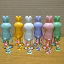 rabbit figure collection ウサギ アイス 兎 ガチャ フィギュア ガチャガチャ コレクション マスコット 飾り 置物 セット ice cream ②_画像6