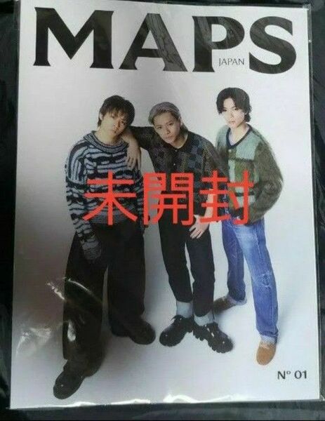 Number_i 雑誌 MAPS JAPAN　日本版