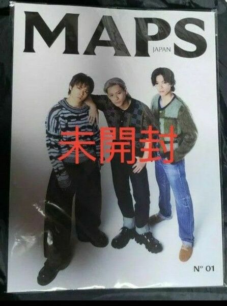 Number_i 雑誌 MAPS JAPAN　日本版