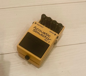 BOSS　BOSS Acoustic Simulator AC-2（アコースティック・シュミュレーター）　エレキギター　エフェクター