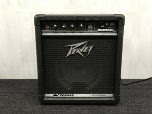 90☆PEAVEY　MICROBASS　U.S.A　ピーヴィー　マイクロベース　ベースアンプ　通電OK　写真追加有り