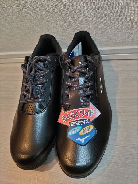☆MIZUNOミズノ☆ゴルフシューズ☆26cm☆ブラック☆