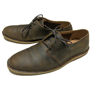 CLARKS Baltimore Lace プレーントゥレザーシューズ 10 展示劣化B品 26139146 BEESWAX LEATHER ビーズワックス クラークス