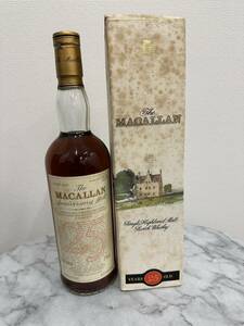 3890■The MACALLAN マッカラン 25年 アニバーサリー モルト 43％ 750ml 古酒　ウィスキー　未開封品